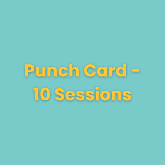 Punch card- 10 sessions